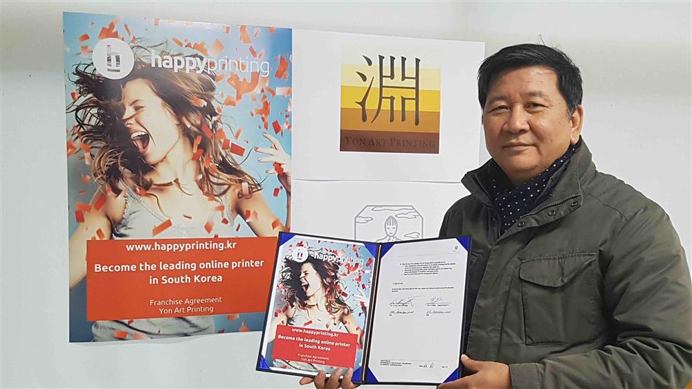 South Korean Franchise country partner - Yon Art Printing - Mr. K.S. Kim